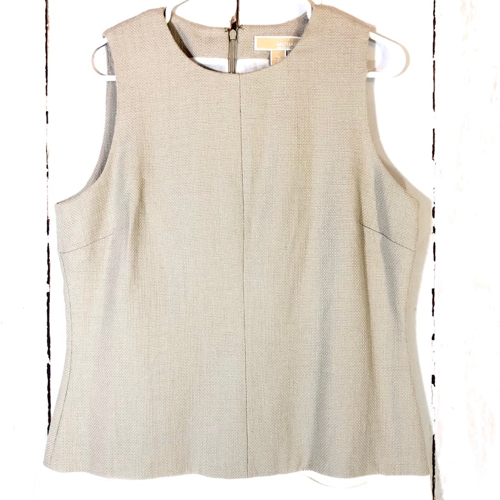 NWT Michael Kors Color-block Sleeveless Dress - 10 - Picture 3 of 8